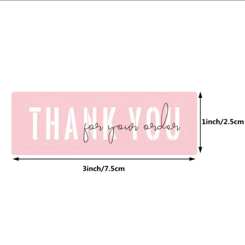 🆕”Thank You for Supporting my Business” stickers- 50 count